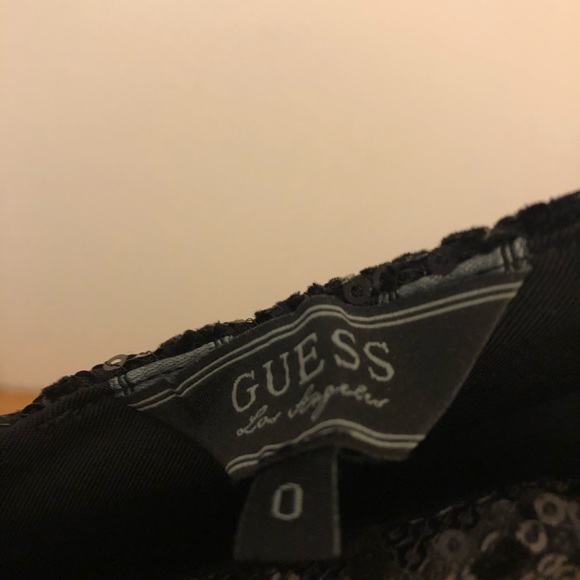GUESS Alexa sequined black dress - Picture 5 of 5